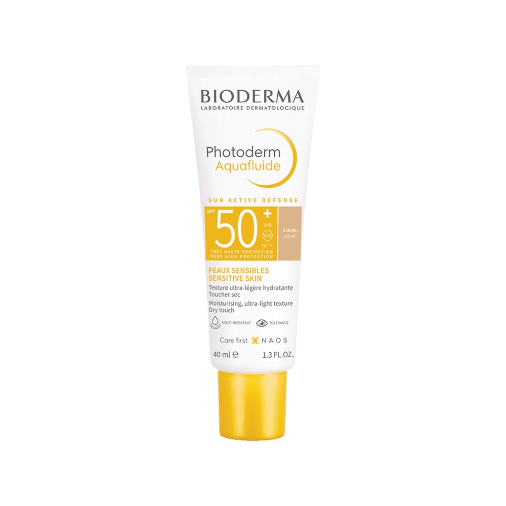 Bioderma Photoderm Aquafluide Claire SPF 50+ PA++++ Tinted Sunscreen for All Skin Types | In Vivo Tested