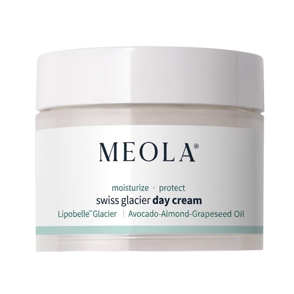 Meola Day Cream for Women and Men 50g - Brightning Day Cream with Swiss Lipobelle Glacier, Niacinamide, Aquaxyl & Daisy Extract | Hydrating & Moisturising Light