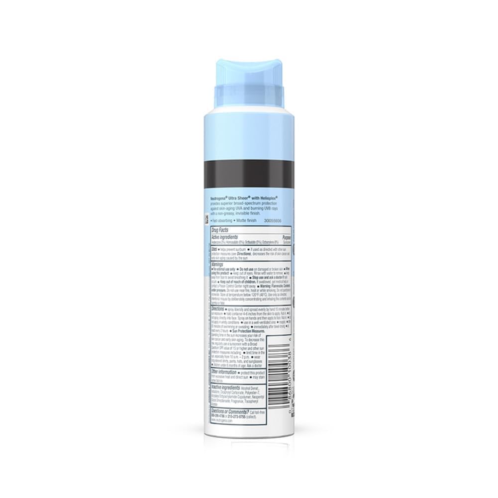 Neutrogena Ultra Sheer® Body Mist Sunscreen Broad Spectrum SPF 45,141g
