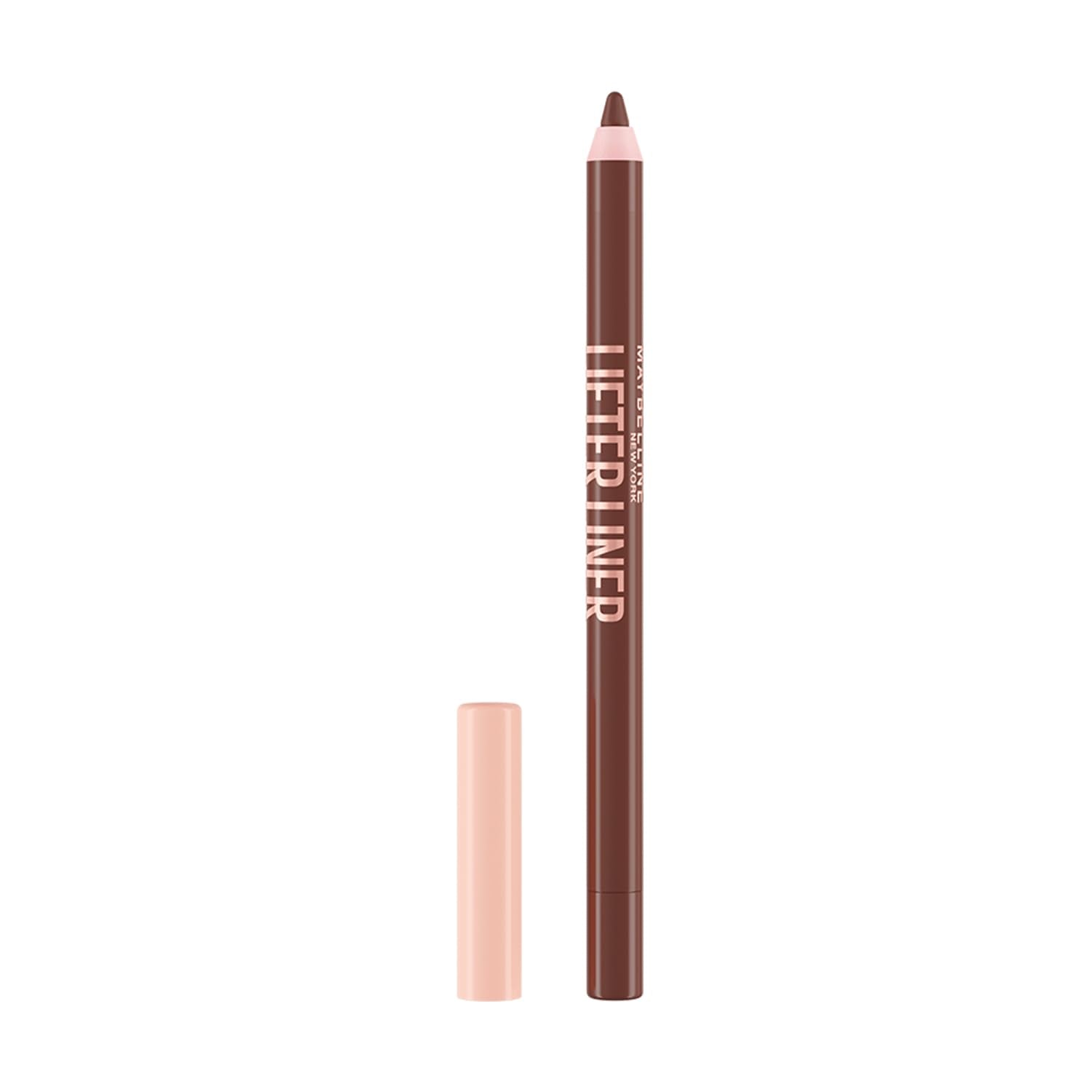Maybelline Lifter Liner Lip Liner Pencil with Hyaluronic Acid, Cross The | Creamy, Moisturizing Lip liner | Smooth Glide Application for defined lips
