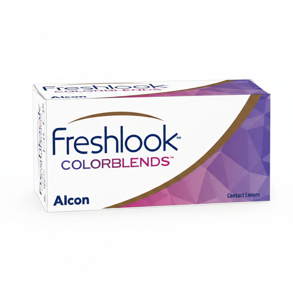 ALCON Freshlook Colorblends Monthly Color Lens-2 Lens (Powerless) (GEMSTONE GREEN)