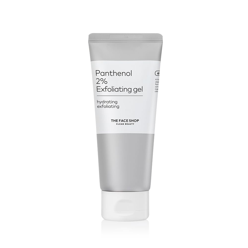 The Face Shop Alltimate Panthenol 2% Exfoliating Face Scrub 150ml | AHA BHA PHA Peeling Gel for Glowing Skin, Dead Skin & Blackhead Removal | Removes 90% Dead S