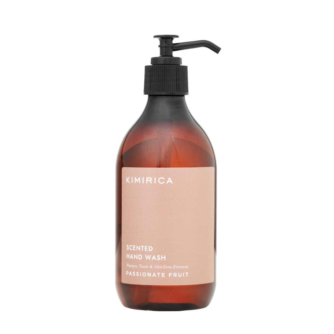 Kimirica Hand Wash 300ml | Delicate Floral Fragrance | Hydrating Formula Clear Gel Texture | Handwash For Deep clean and Moisturize hand 100% Vegan & Paraben Fr