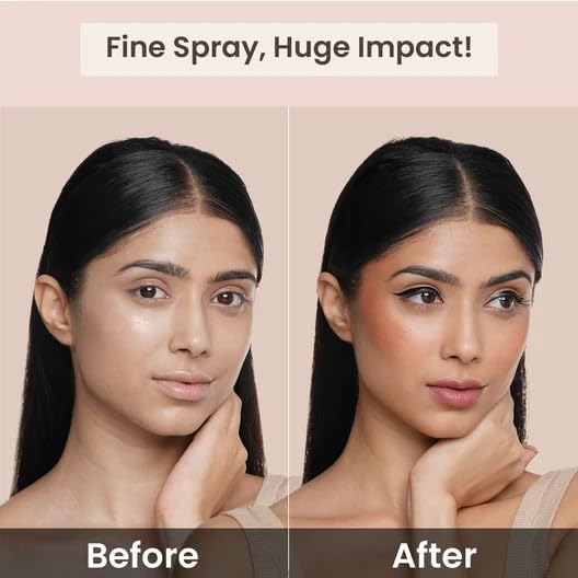 Swiss Beauty Long lasting Misty Finish Professional Makeup Fixer Spray for Face makeup | With Aloe Vera and Vitamin- E | Light weight, quick dry makeup Setting spray |70 ML|