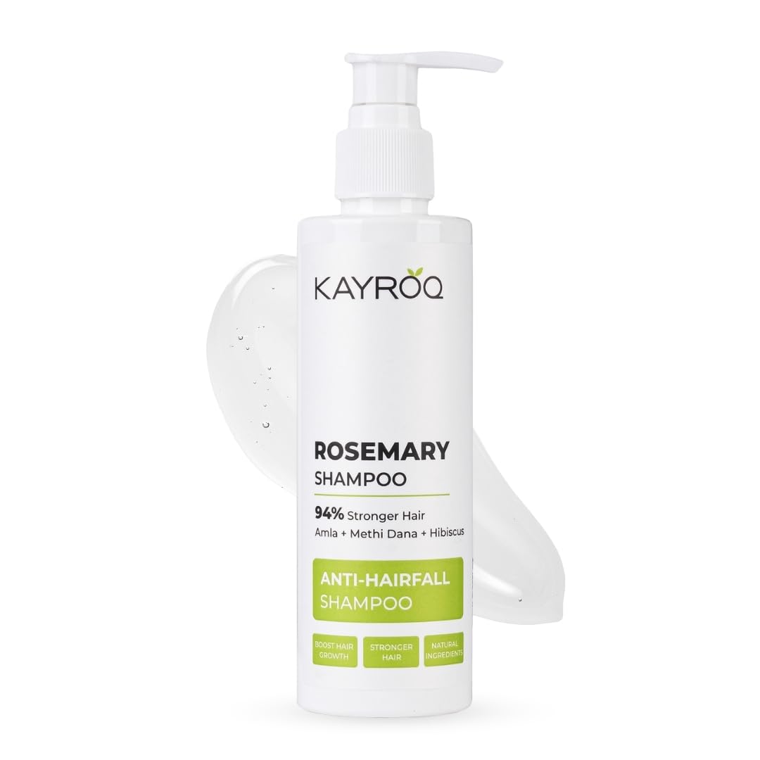 Rosemary Shampoo | 94% Stronger Hair | Enriched With Rosemary | Sulfate & Paraben Free | For Men & Women | 200 ML