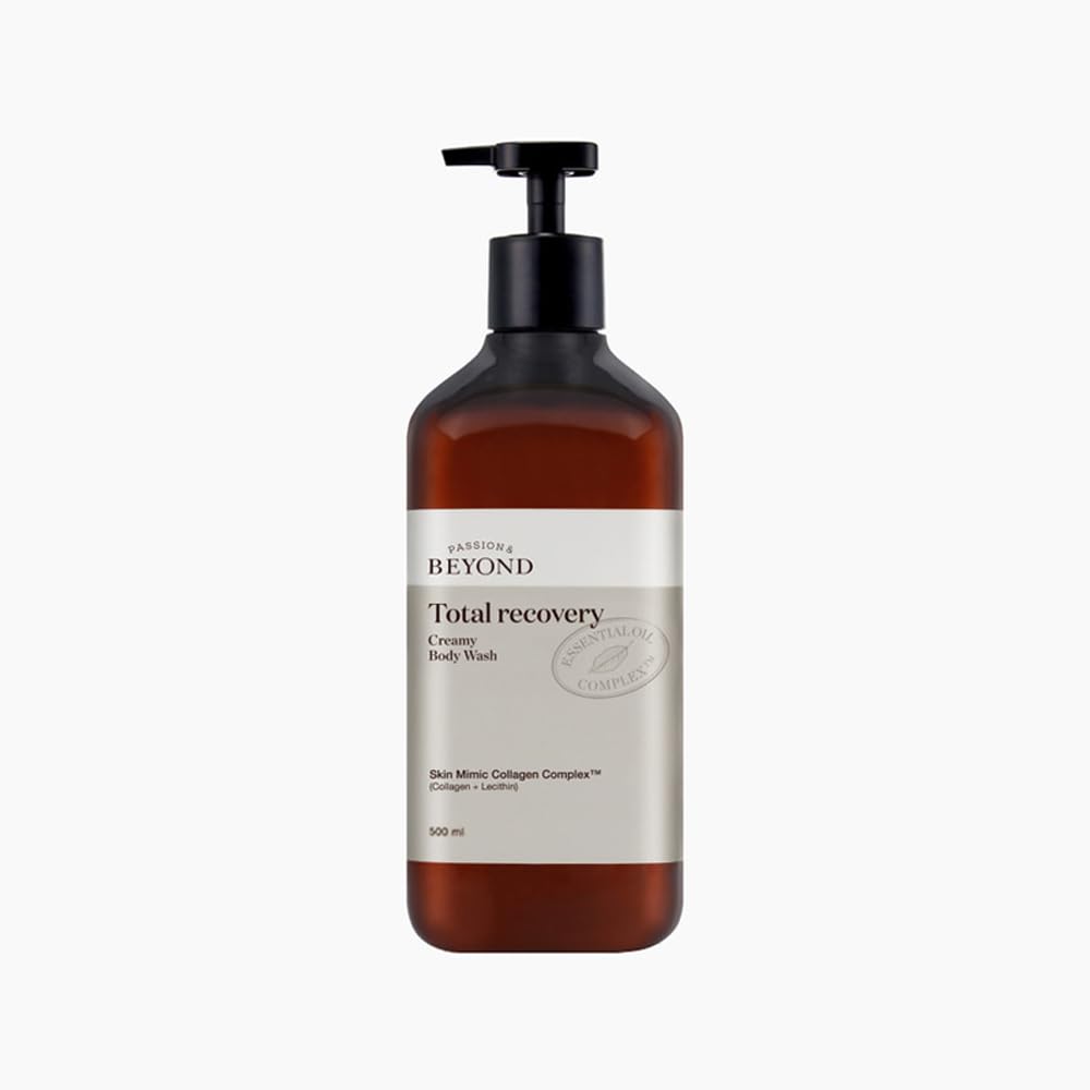 Belif Beyond Total Recovery Creamy Body Wash 500ML | Deep Hydration & Skin Barrier Support | Vegan, Sulfate-Free | Natural Oils & Botanical Extracts | Apple Flo