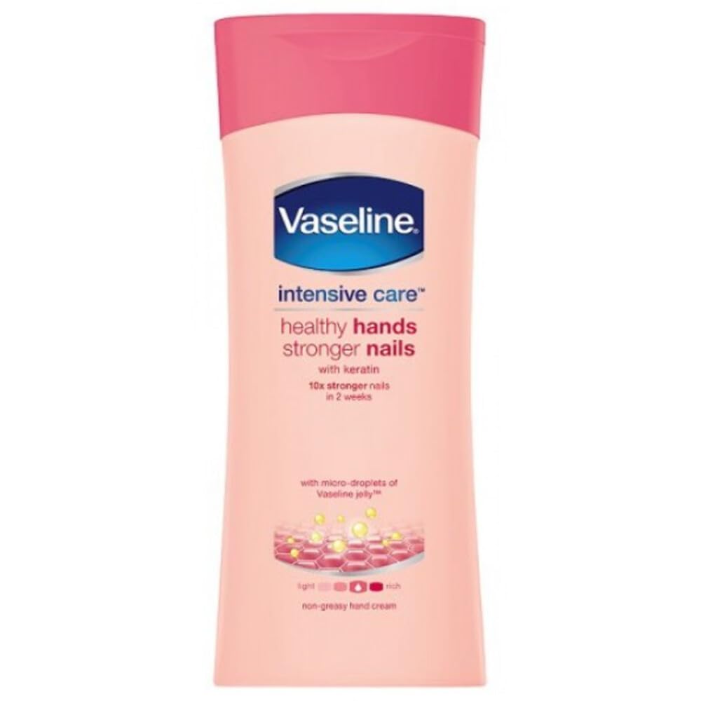 Vaseline Healthy Hand and Stronger Nails Hand Cream 200 ml 200 ml (Pack of 1)