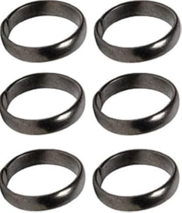 Pure Iron Ring Original Black Horse Shoe Rings For Men And Women Both 20
