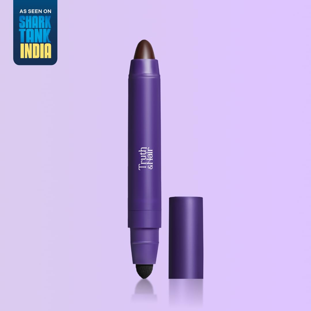 TRUTH & HAIR I Tint With You Hair Mascara | The DIY Grey Root Touch Up | Instant Colour Stick | 24HR Grey Coverage | No Ammonia | No Peroxide | Infused with Min