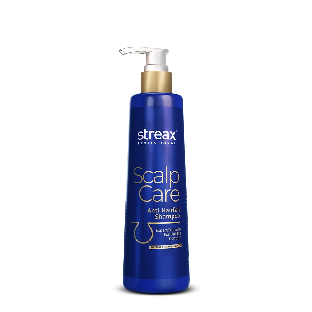 Streax Professional Anti Dandruff Shampoo, 250 ml | Dandruff remover shampoo I Flake & Itch Control | Dandruff Shampoo I Deep Cleansing Scalp Care | Professiona