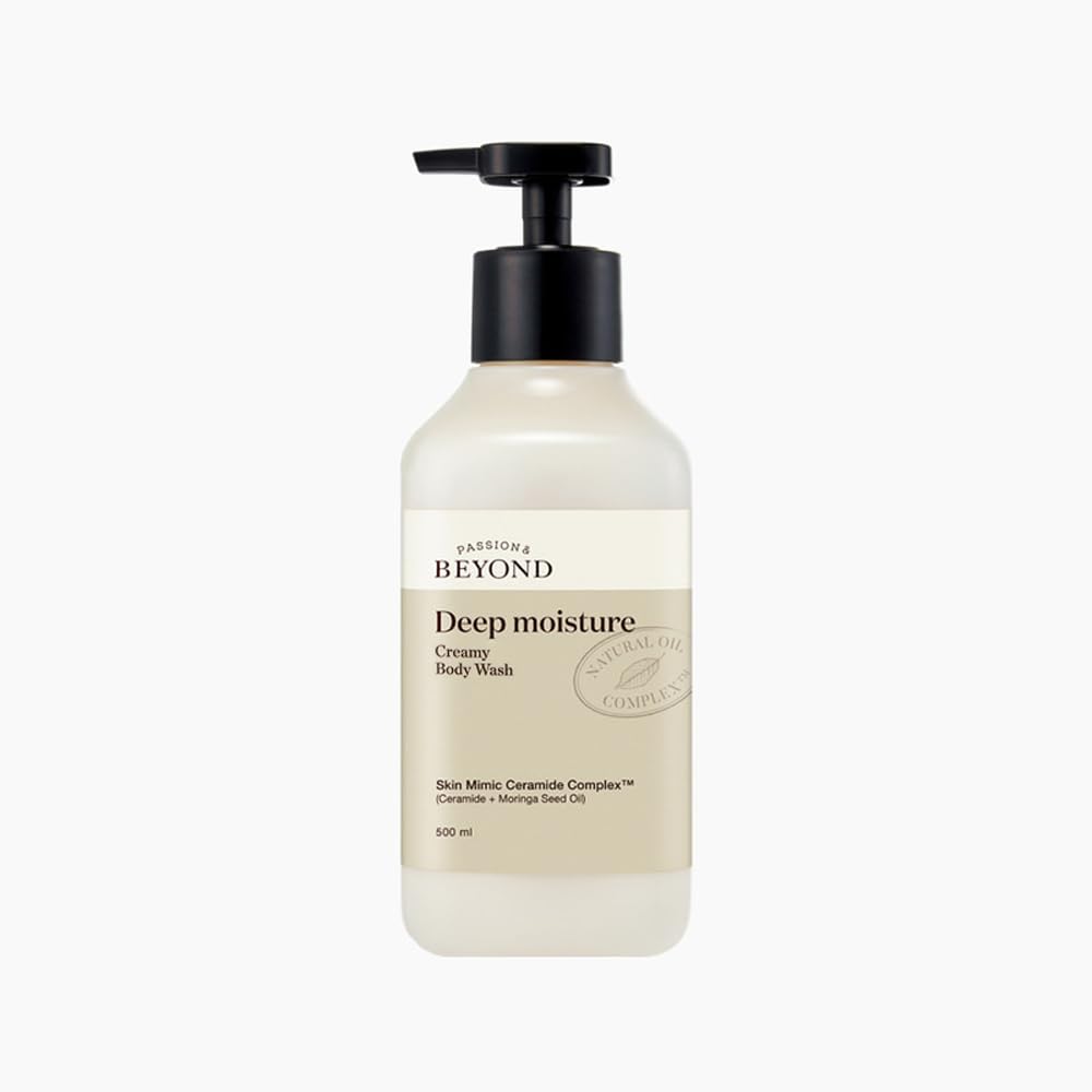 Belif Deeply Hydrating Body Wash with Ceramide Complex, Moringa Oil & Squalane | Nourishing Creamy Cleanser for Soft, Supple Skin | Strengthens Skin Barrier & L