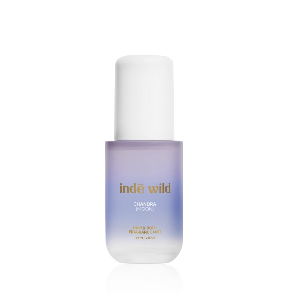 indē wild Chandra Hair & Body Mist | Non-Irritating, Non-Drying | Fruity, Warm, Rich | Tuberose, Patchouli, Pink Berries & Vanilla Beans | 60ml
