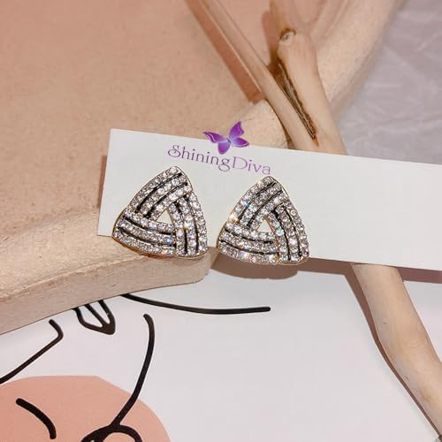Handcrafted Crystal Earrings for Women - Elegant Statement Jewelry for Special Occasions
