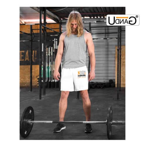 UDNAG Unisex Regular fit 'Surfing | Surfing in Crowds is Like Mind Over Matter. If I donÕt Mind it donÕt Matter' Polyester Shorts [Size S/28In to XL/40In] XL Wh