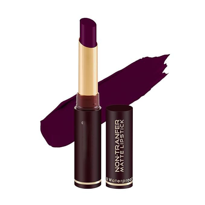 Swiss Baeuty Non-Transfer Waterproof Lipstick | Matte Finish | Long-Lasting | Highly Pigmented,2gm | Shade- (24 Naked)