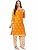 Miraan Cotton Printed Readymade Salwar Suit For Women(MIRAANSG118, Yellow) L