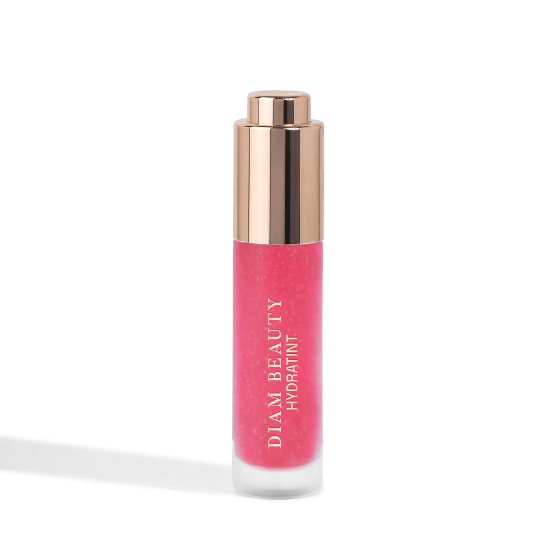 Diam Beauty Hydratint beaded blush in Flirting | Unisex Beauty Blush | Hydrating Formula with Encapsulated Pigment Beads | Long Lasting Liquid Blush | Non Comedogenic - 15ml