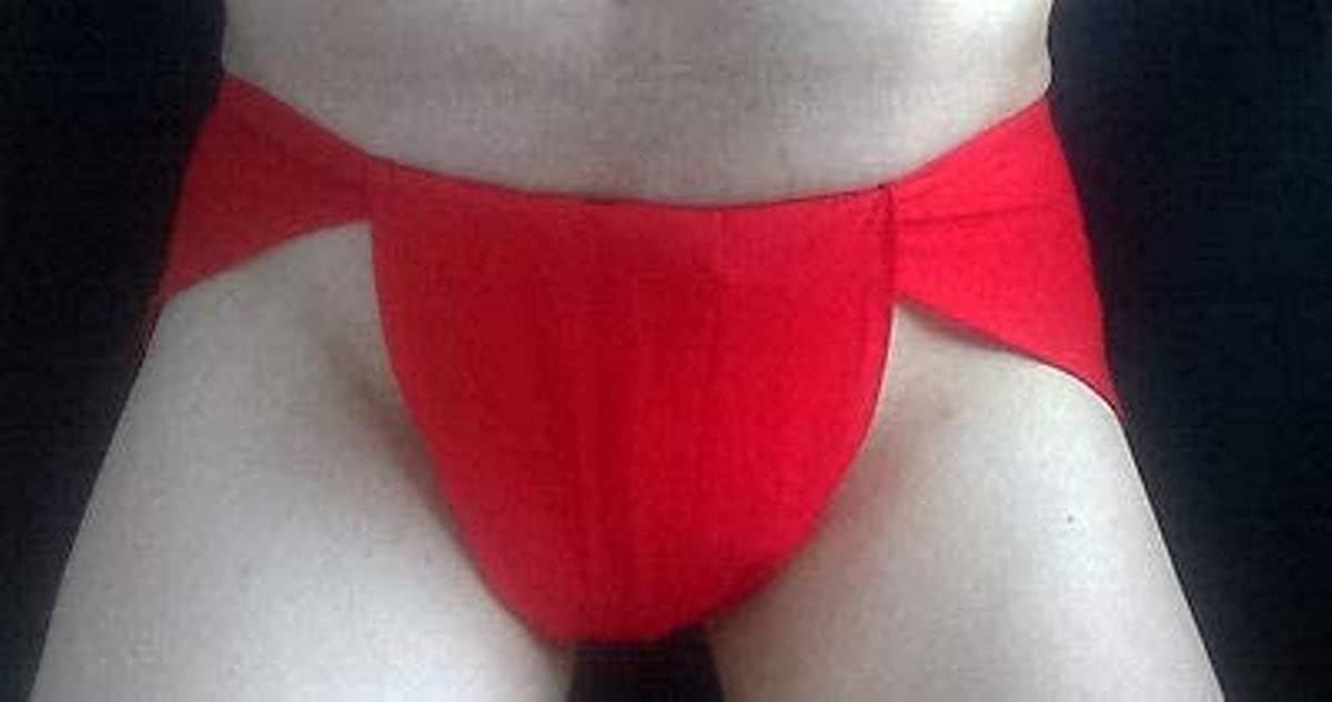 4 pc Indian Traditional Underwear Langot Lankot Loin Cloth Supporter loincloth Cotton Red Color