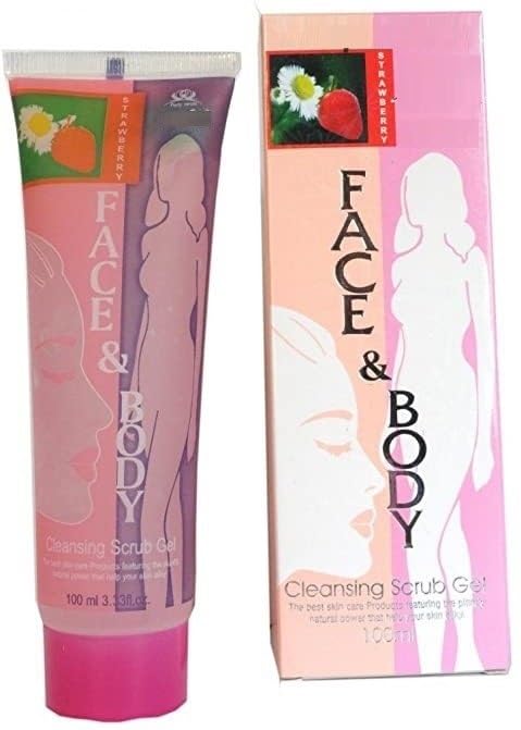 Face And Body Cleansing Scrubbing Gel Mars Jasmine Scrub (100 ml)