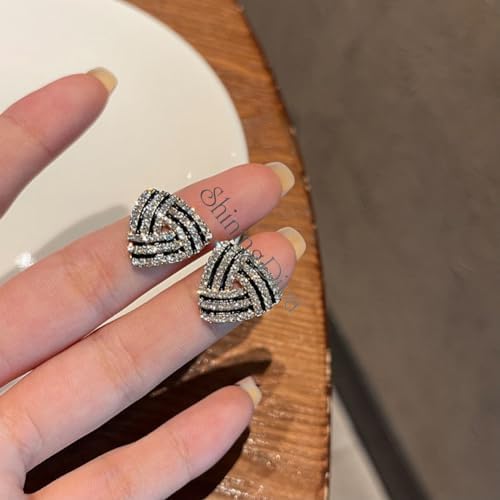 Handcrafted Crystal Earrings for Women - Elegant Statement Jewelry for Special Occasions