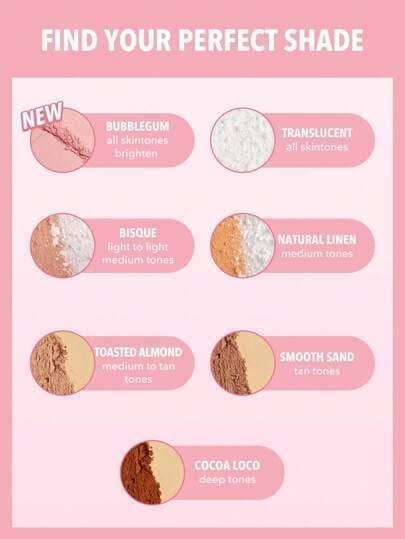 Sheglam - Insta-Ready Face & Under Eye Setting Powder Duo-Bubblegum 2 In 1 Pink Brightening Oil Control