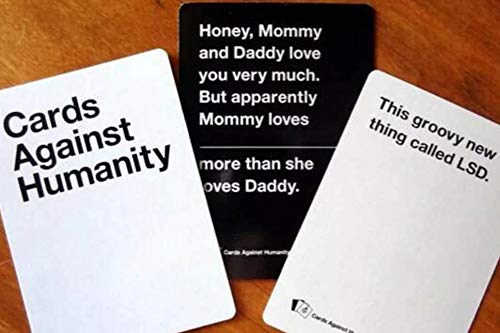 Awestuffs Card Game Against Humanity (Edition V2.0) - UK Edition - (Base Set, Multicolour) (600 Cards) Cards Against Humanity - Full Set