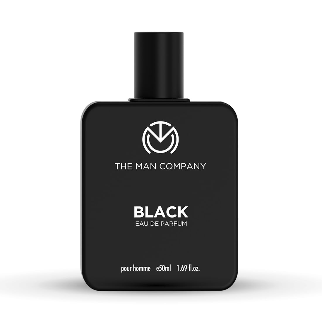 The Man Company Black Eau De Parfum For Men | Fresh Woody Fragrance | Long-Lasting Scent | Evening & After-Hours Wear | 50ml 50 ml (Pack of 1) Eau de Parfum ( E