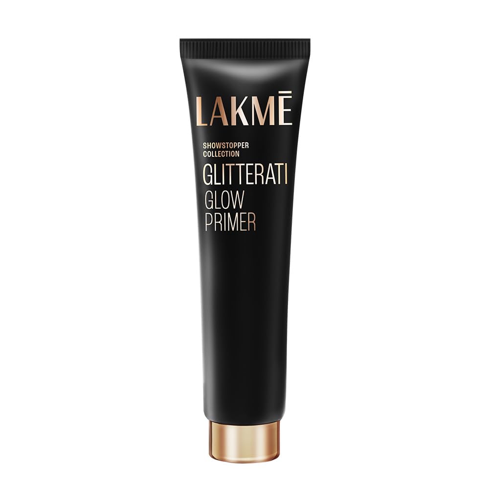 Lakme Unreal Glow Primer, infused with luminescent pearls, lightweight sheer texture, long-lasting makeup (30ml) 30 g (Pack of 1)