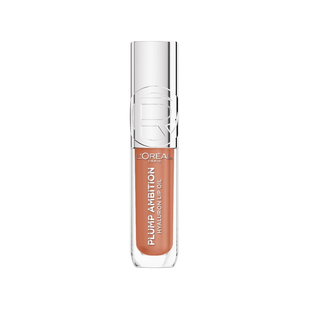 L’Oréal Paris Plump Ambition Hyaluron Lip Oil- 641 Latte Glace- Plumping Lip Oil, 5 ml