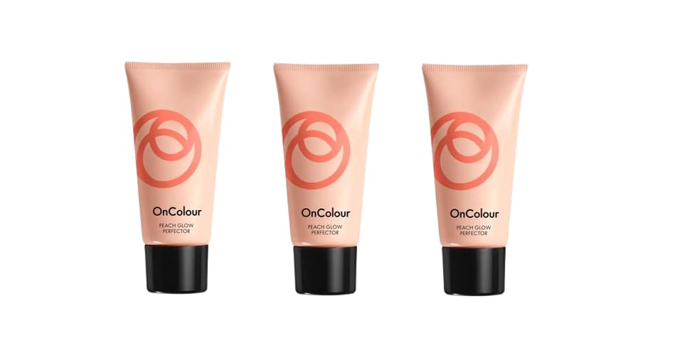 Oriflame OnColour Peach Glow Perfector - 30 x 3 ml - pack of 3