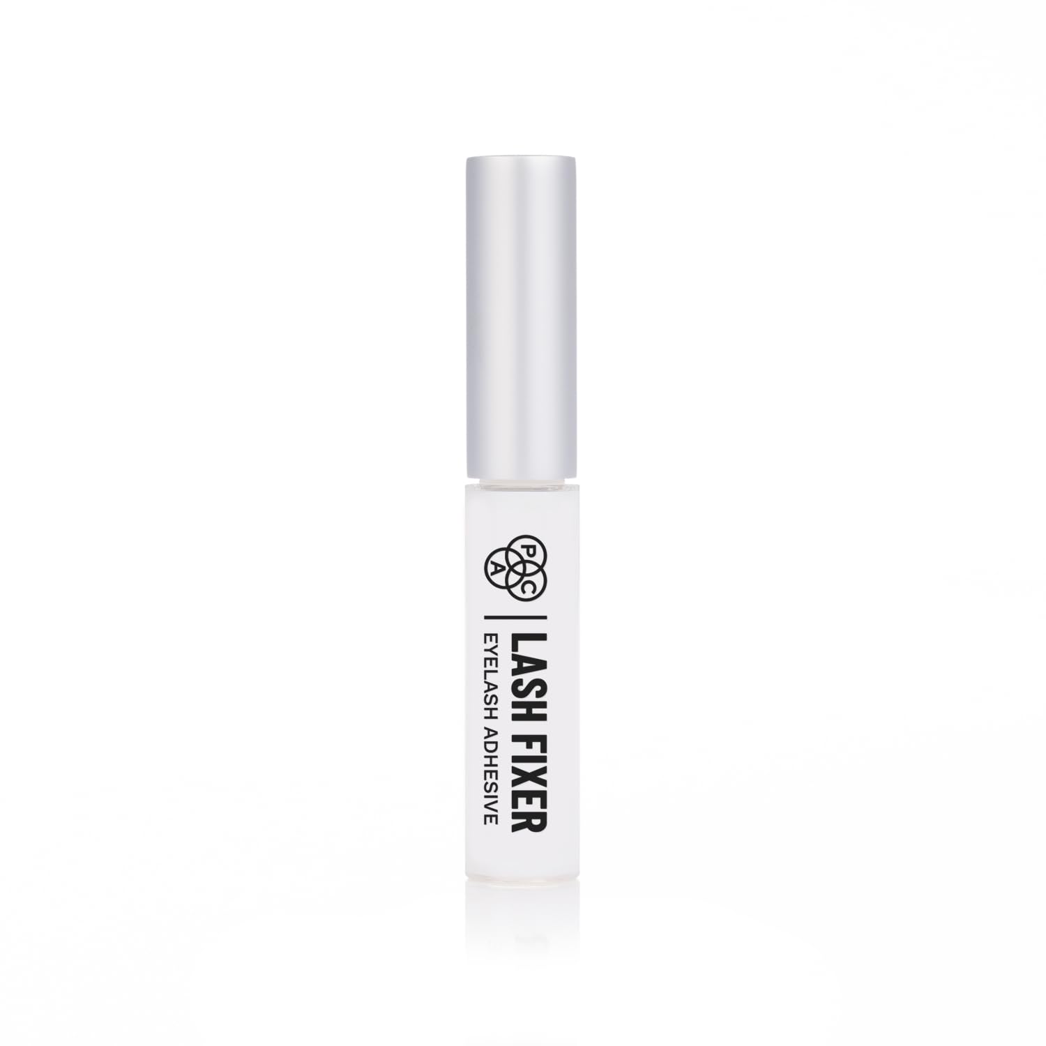 PAC Lash Fixer (Eyelash Adhesive) Transparent | Waterproof & Quick-dry Invisible Eye Lash Glue Works with Synthetic & natural fiber Lashes | Non-Toxic & Non-allergic for All Skin Types