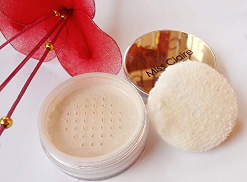 Miss Claire Blooming Face Powder Translucent 01, Beige, 7 g Beige 7 g (Pack of 1)