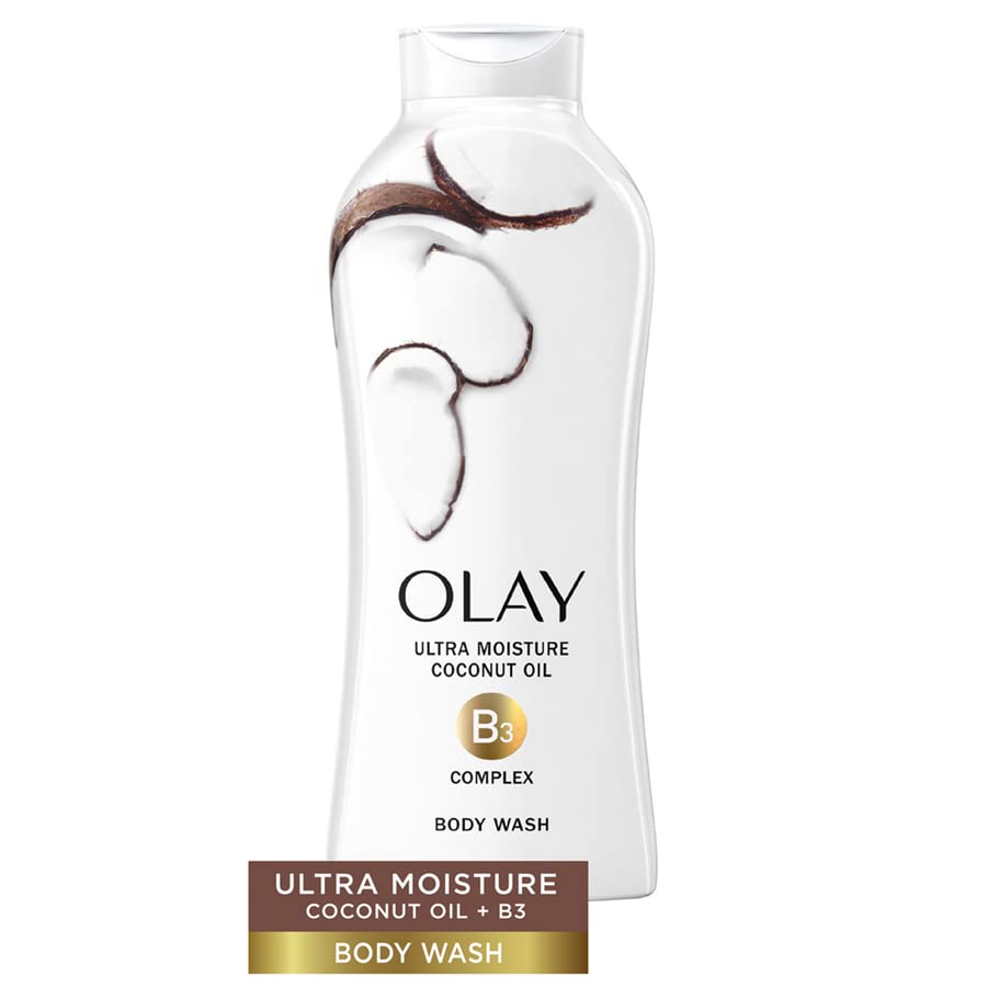 Olay Ultra Moisture Body Wash with Coconut Oil, 650 ml