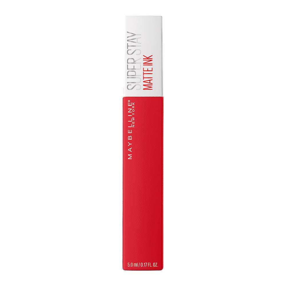 Maybelline New York Super Stay Matte Ink Liquid Lipstick, 20 Pioneer, 5ml and Maybelline New York Super Stay Matte Ink Liquid Lipstick, 220 Ambitious, 5ml