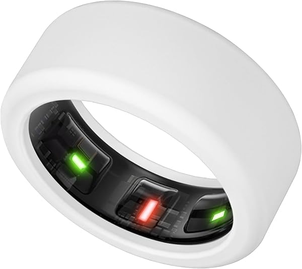 MORUS Ring Protector Compatible with Oura Ring Gen 4/Oura Ring Gen 3/Samsung Galaxy Ring/Gabit Ring/RingConn, Silicone Ring Cover Working Out Accessories- S for