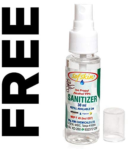 (American Brand) Premium Anti Virus 99% Pure & Distilled, Iso Propyl Alcohol - 475ml (Free Spray Bottle)