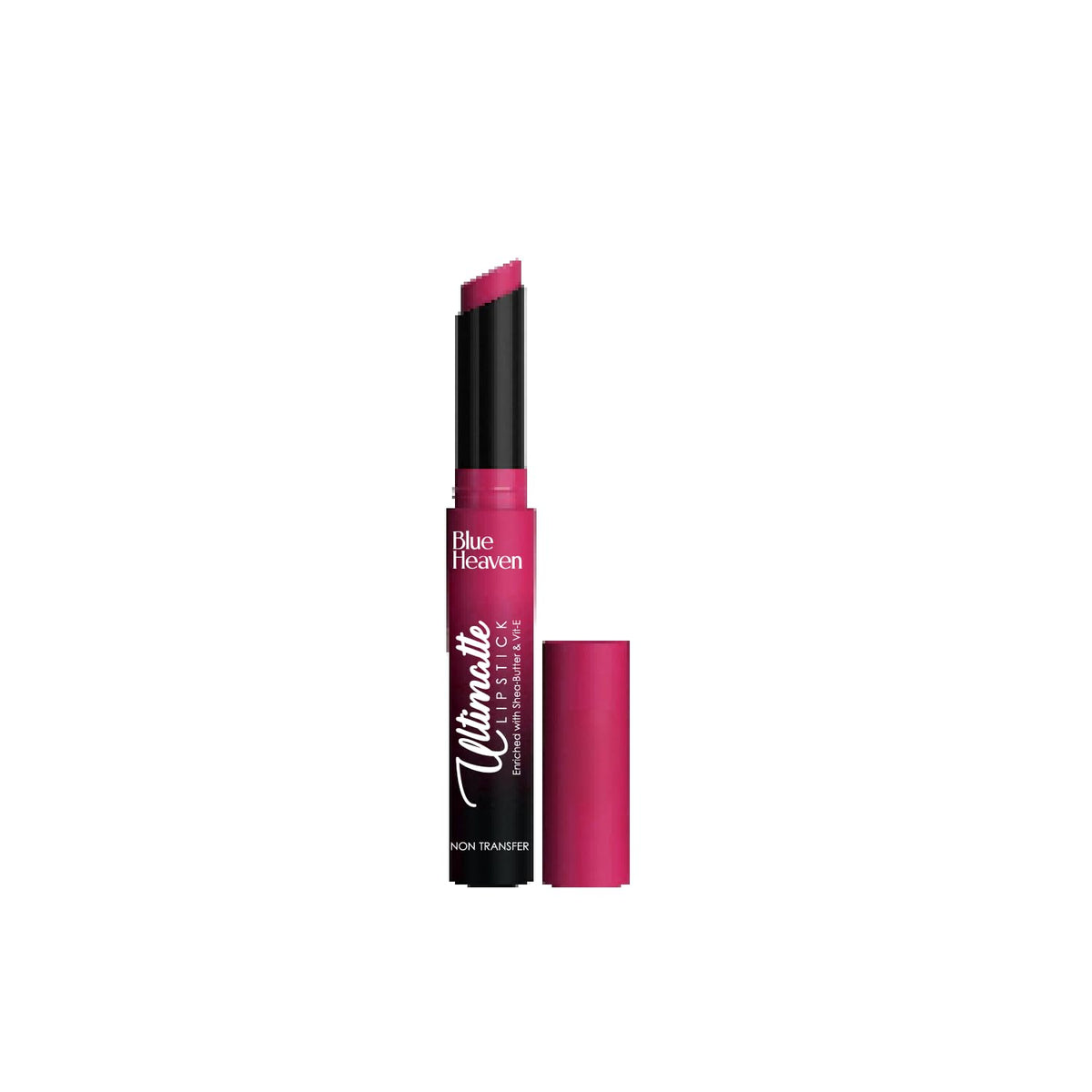 Blue Heaven Ultimatte NonTransfer lipstick for women|Enriched with Shea Butter & Vitamin E| Matte Finish, Smudge Proof & Waterproof Long Lasting Lipstick Upto 12Hrs| 2.2g | 09 Pink