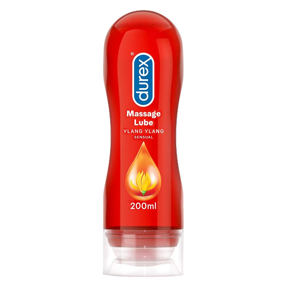 Durex Pleasure Pack (Durex Sensual 200ml, Extra Dots 10s)