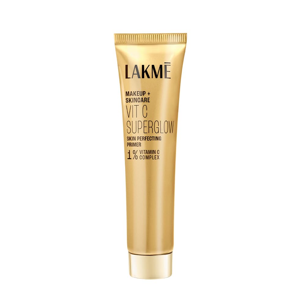 Lakme Makeup+Skincare VitC Superglow Skin Perfecting Primer 30g 30 ml (Pack of 1)