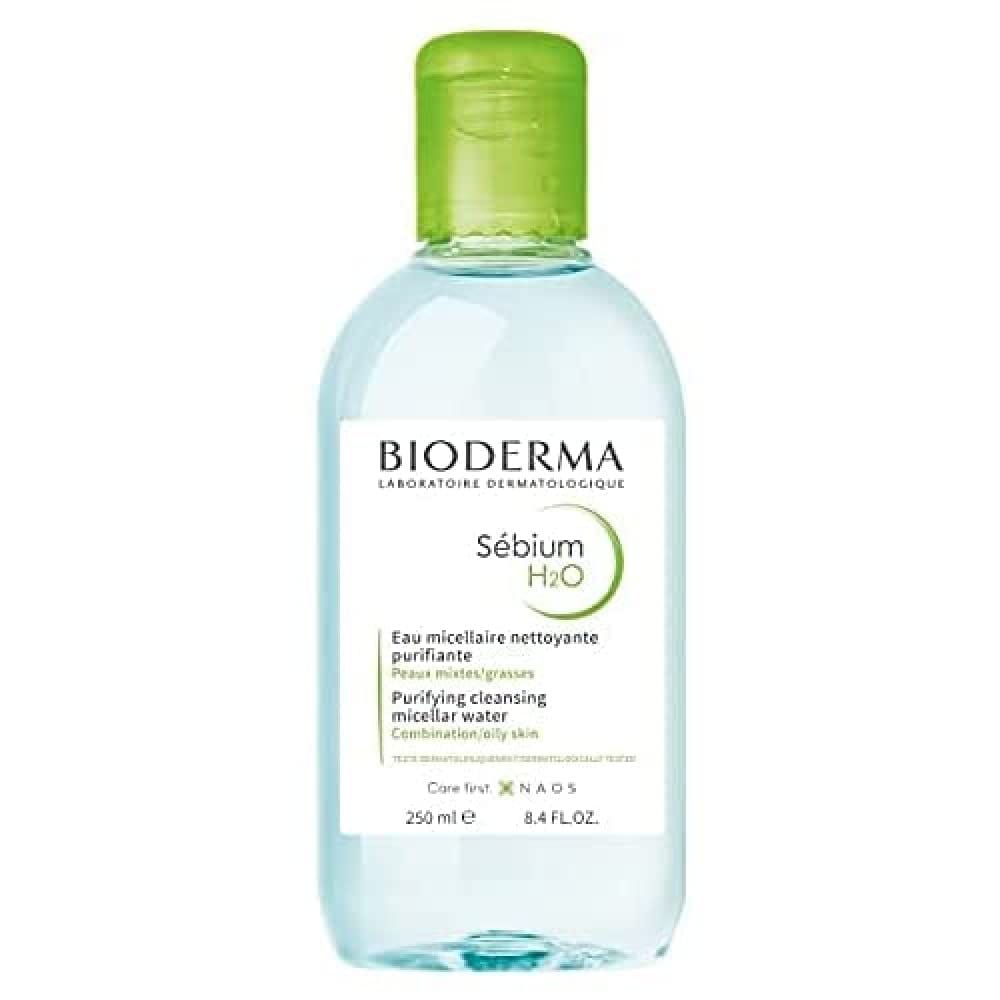 Bioderma - Sébium H2O Purifying Micellar Cleansing Water and Makeup Removing Solution (250mL)