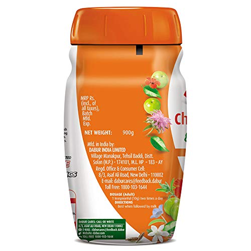 Dabur Chyawanprakash Sugarfree powder : Clincally Tested Safe for Diabetics |Boosts Immunity |helps Build Strength and Stamina - 900gm