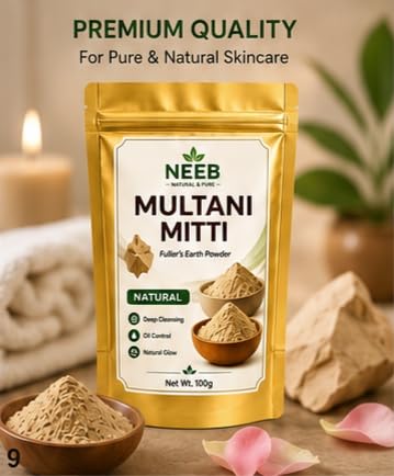 Multani Mitti Fuller's Earth Powder, 100g