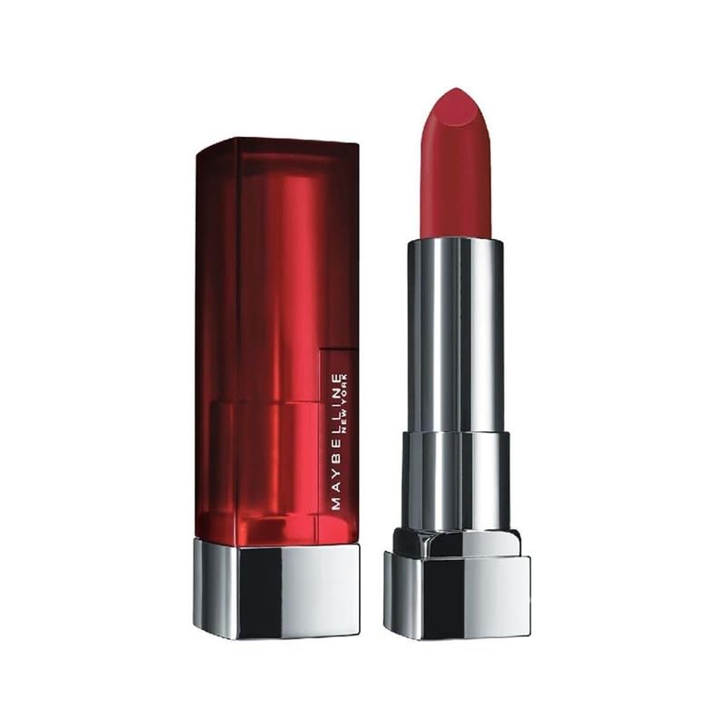 MAYBELLINE NEW YORK Creamy Matte Lipstick,691 Each 3.9gm (RichRuby)