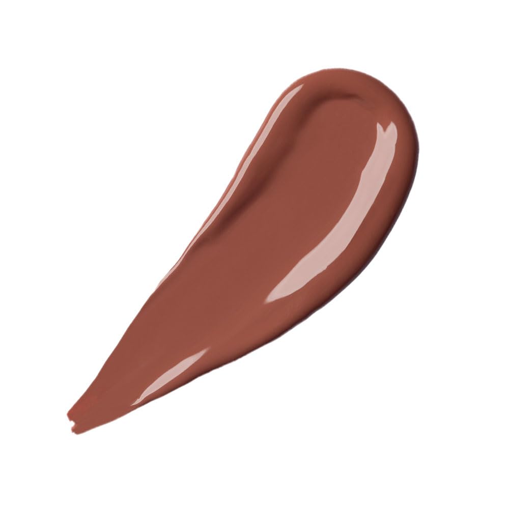 Kiro Glossfinity Crème Gloss - Nutty Nutmeg, 5ml | High-Shine Nude Lip Gloss | Hydrating, Non-Sticky Formula | Enriched with Murumuru & Cupuacu Butters | 8 Shades for Every Indian Skin Tone