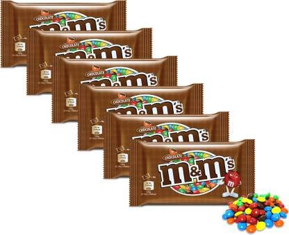 Mars M&M's Milk Chocolate (Poland Imported),45g(Pack of 6) Big