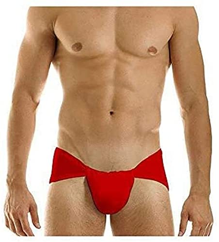 4 pc Indian Traditional Underwear Langot Lankot Loin Cloth Supporter loincloth Cotton Red Color