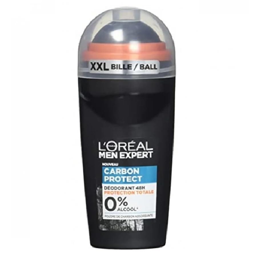 Loreal Paris - Men Expert Fragrance Roll on | Anti Odor ) XXL Ball | 50ml (Carbon Protect)