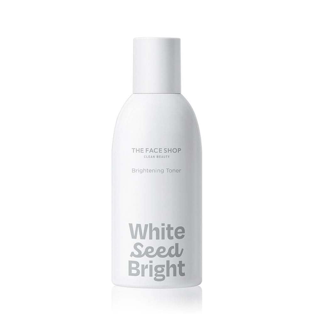 The Face Shop White Seed Brightening Face Toner with Niacinamide & Vitamin B | For Dark Spots, Dullness & Acne Scars | Suitable for Normal, Oily, Dry, Combinati