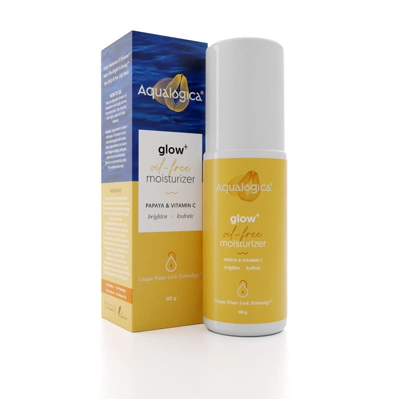 Aqualogica - Glow+ Oil Free Moisturizer, With Papaya And Vitamin C (100g)