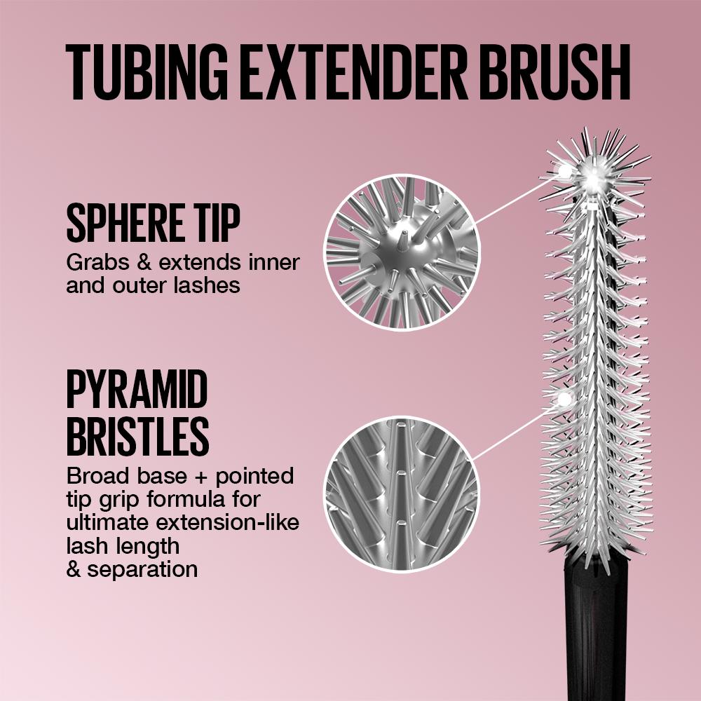 Maybelline New York Lash Sensational Sky Tubes Tubing Mascara - Very Black (7ml)